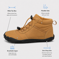 Orthopedic Shoes Fleece Barefoot Waterproof