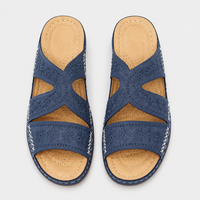 Orthopedic Ladies Shoes Wedge Open Toe