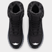 Women's Plush-Lined Lace-Up Snow Boots