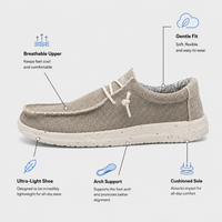 Orthopedic Shoes Canvas Slip-On
