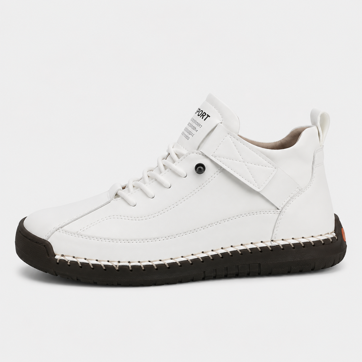 Orthopedic Shoes Bonded Leather Hand-Stitched