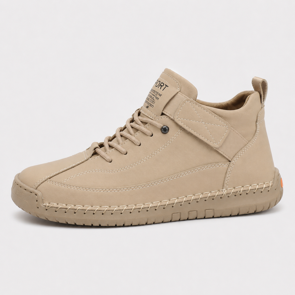 Orthopedic Shoes Bonded Leather Hand-Stitched