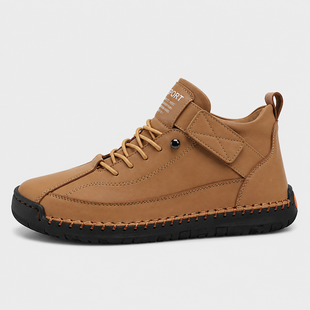 Orthopedic Shoes Bonded Leather Hand-Stitched