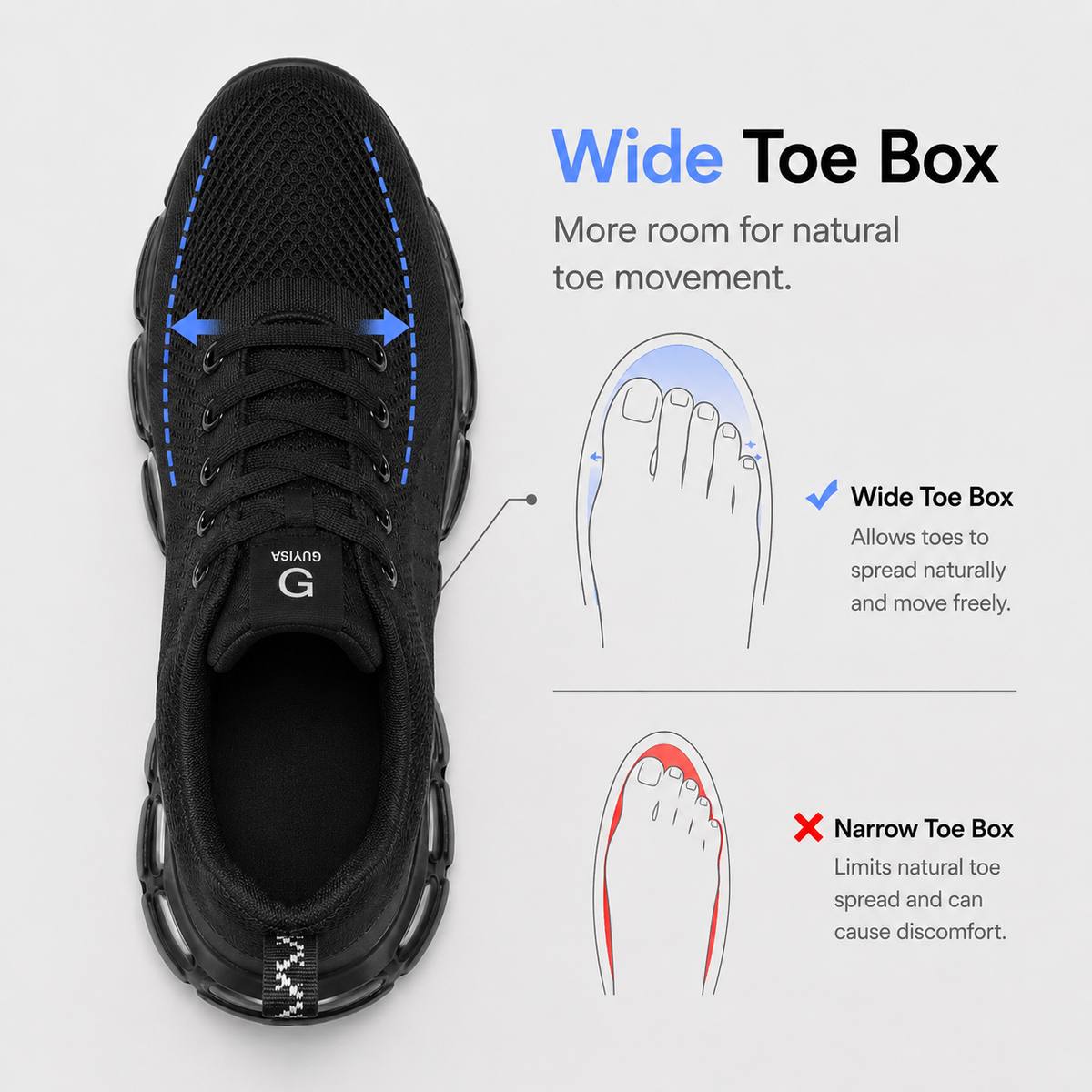 Orthopedic Shoes Fabric Steel Toe Breathable Mesh