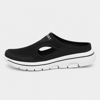 Breathable Mesh Slip-On Mules