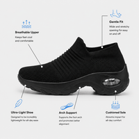 Women'S Orthopedic Shoes Uk Slip-On Air Cushion