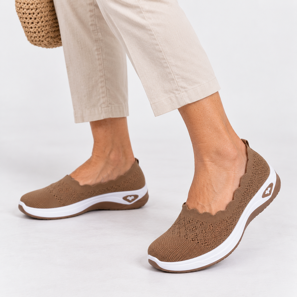 Orthopedic Walking Shoes Women Knit