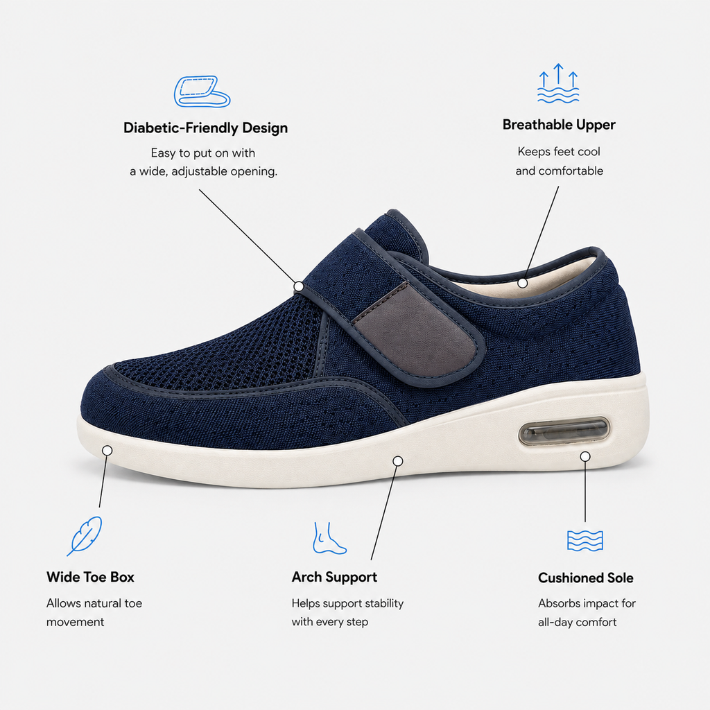 Orthopedic Shoes For Men Uk Adjustable