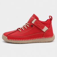 Orthopedic Shoes Bonded Leather Hand-Stitched