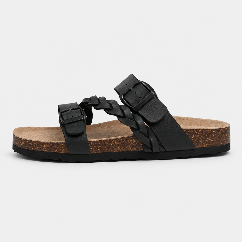 Orthopedic Shoes Cork Braided
