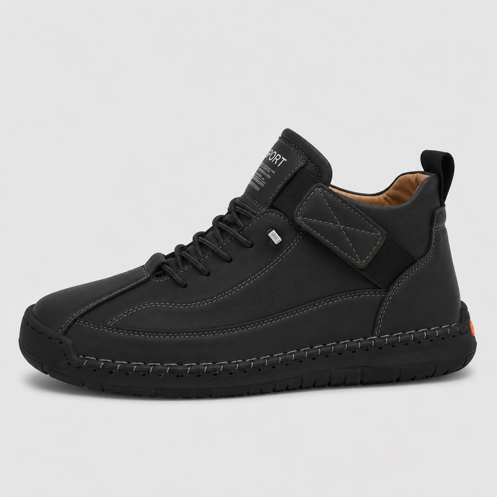 Orthopedic Shoes Bonded Leather Hand-Stitched