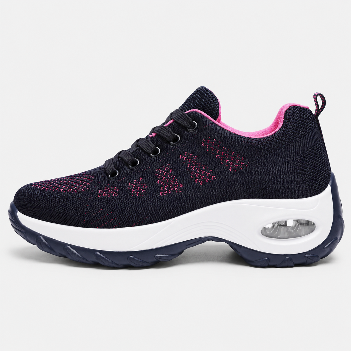 Women's Platform Air Cushion Mesh Sneakers