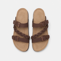 Orthopedic Shoes Cork Braided