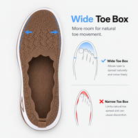 Orthopedic Walking Shoes Women Knit