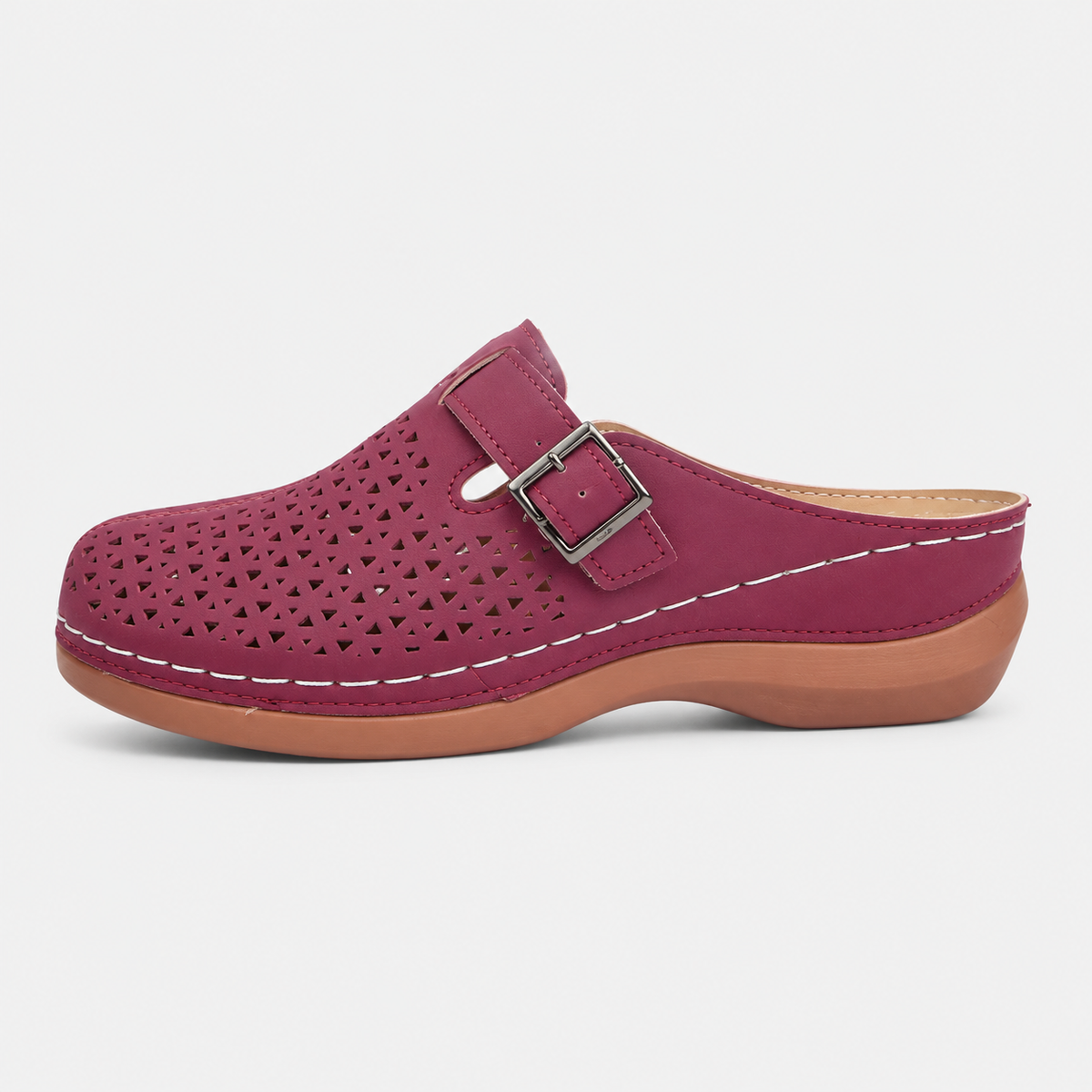 Comfortable Orthopedic Shoes Uk Ladies Perforated Wedge