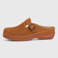 Comfortable Orthopedic Shoes Uk Ladies Perforated Wedge