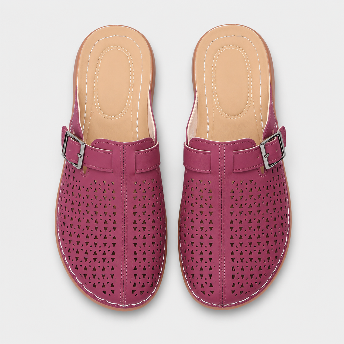 Comfortable Orthopedic Shoes Uk Ladies Perforated Wedge