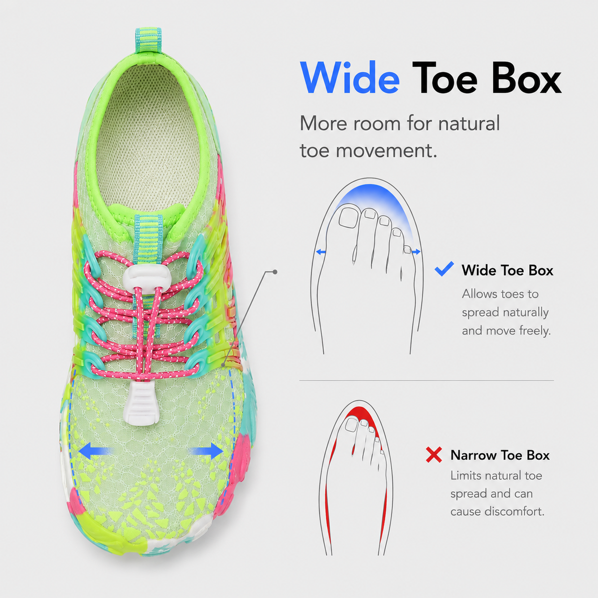 Orthopedic Shoes Rubber Quick-Drying Barefoot