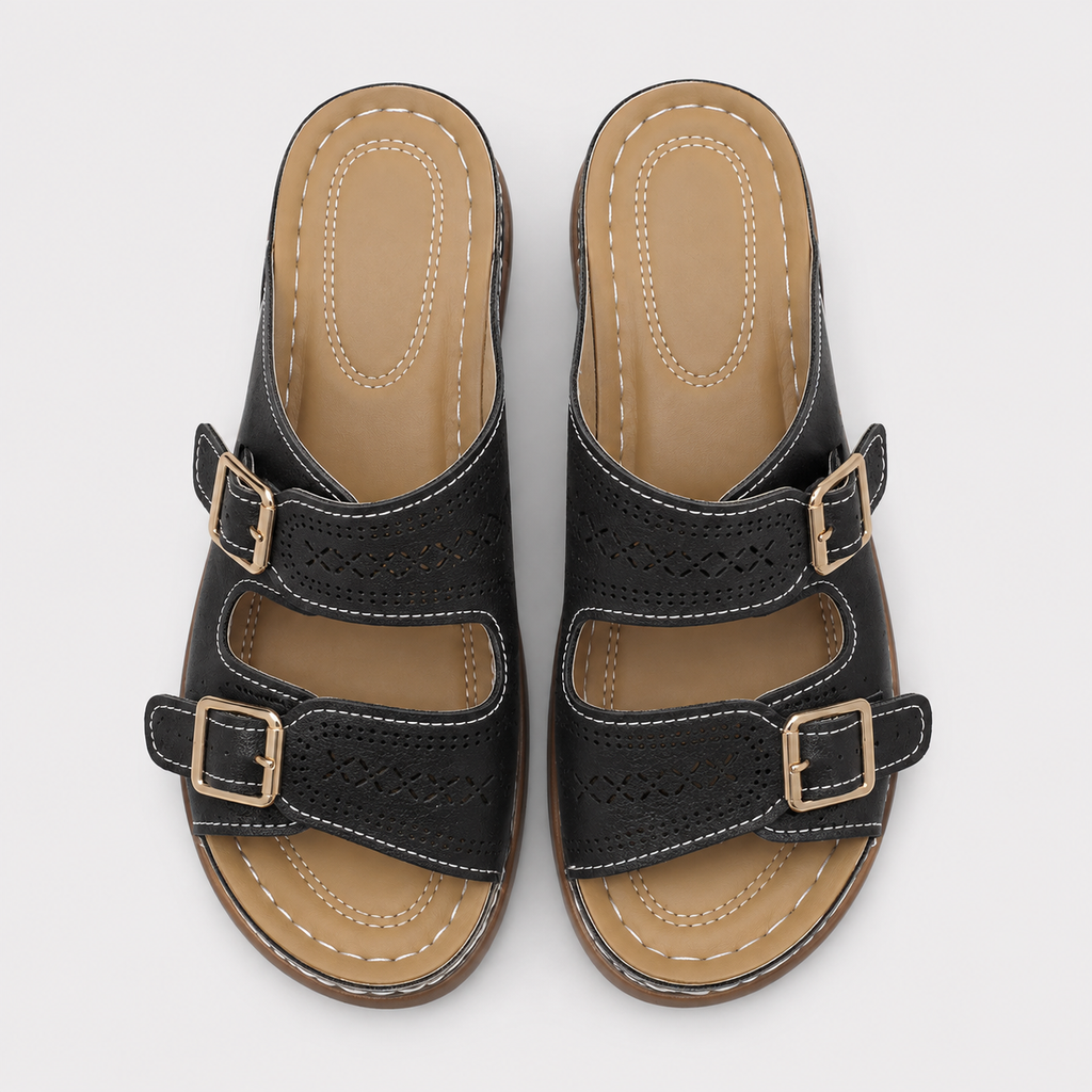 Stylish Orthopedic Shoes For Women Wedge Open Toe