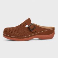Comfortable Orthopedic Shoes Uk Ladies Perforated Wedge