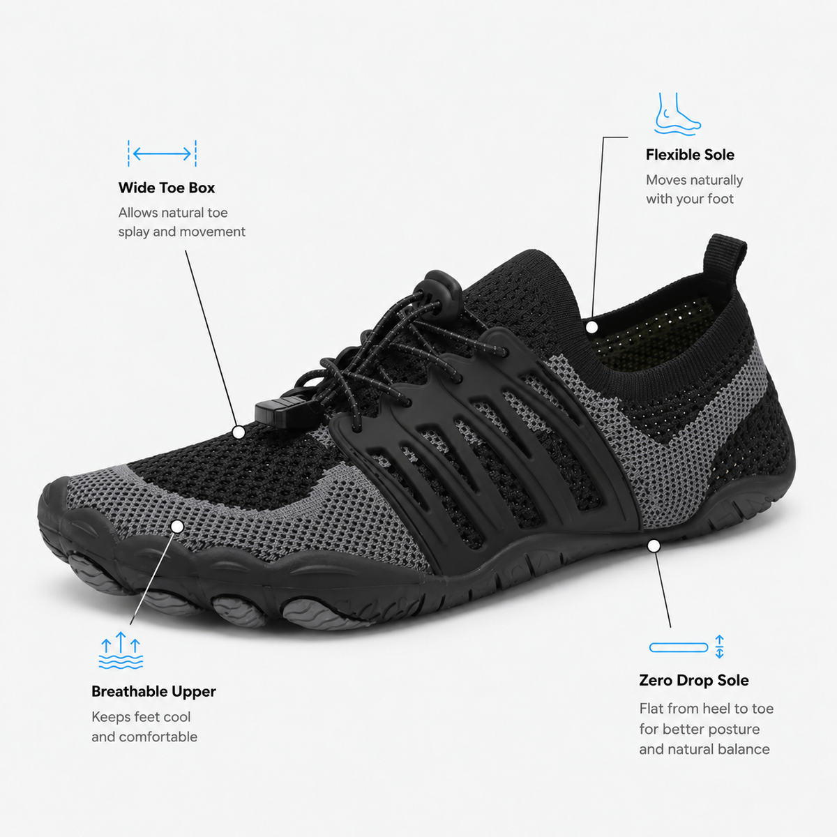 Orthopedic Shoes Quick-Drying Non-Slip Barefoot