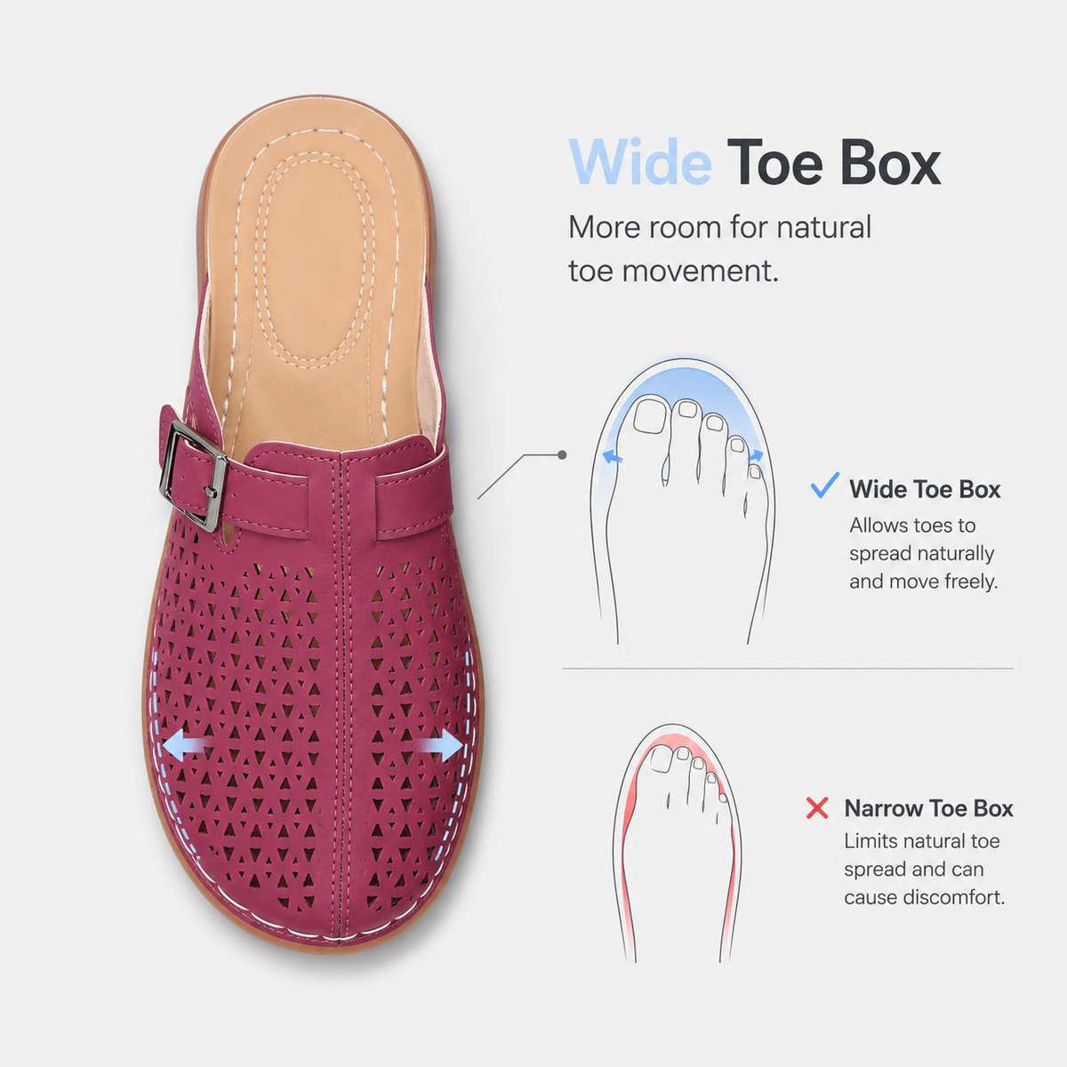 Comfortable Orthopedic Shoes Uk Ladies Perforated Wedge
