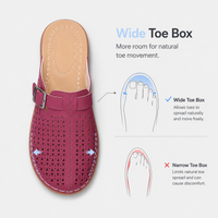 Comfortable Orthopedic Shoes Uk Ladies Perforated Wedge