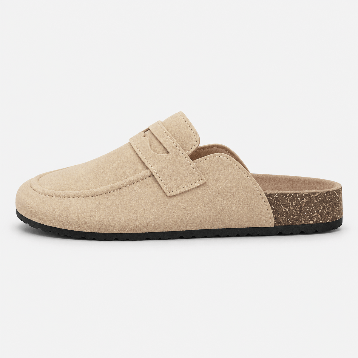 MyOrhtopedicFit Orthopedic Shoes Faux Suede Cork Sole