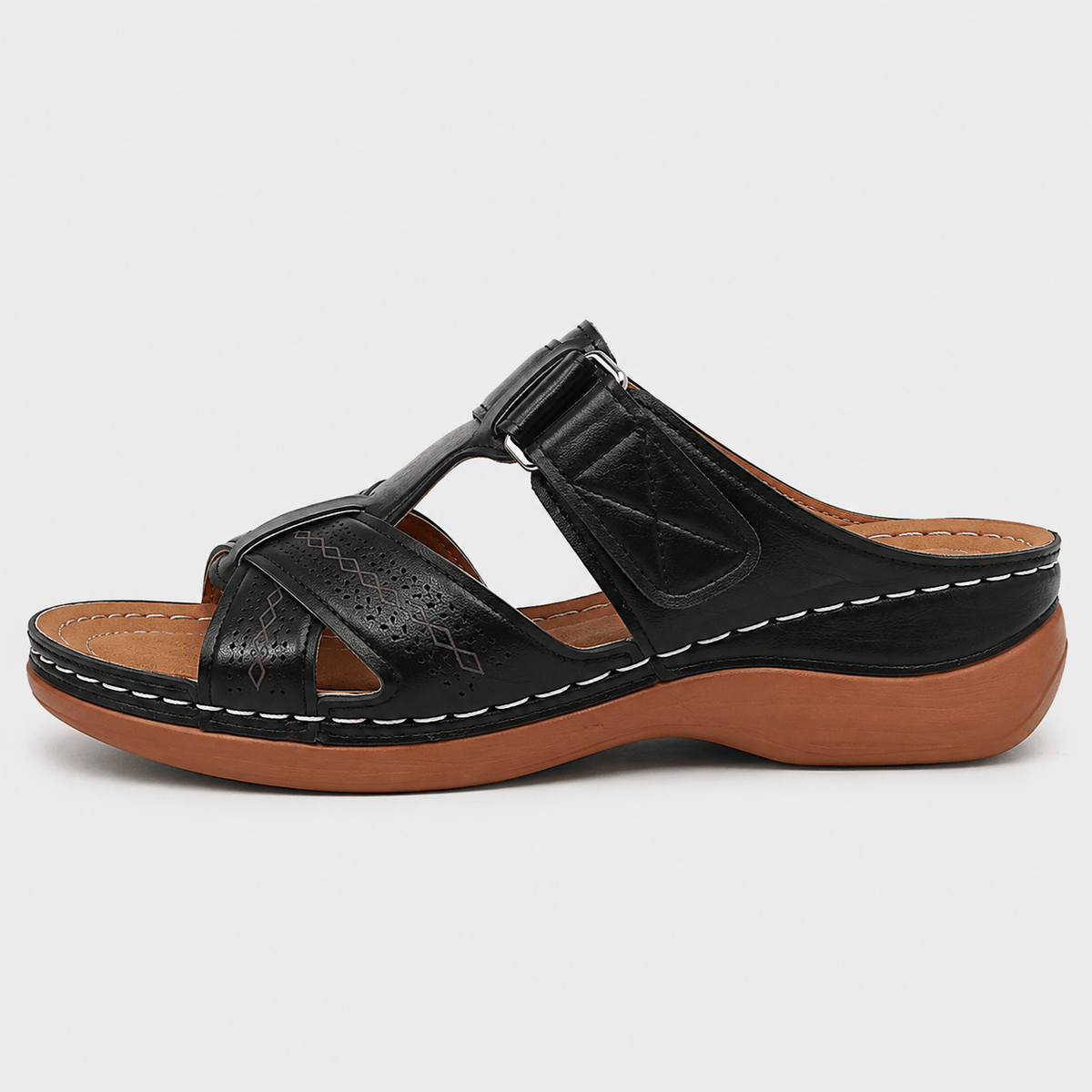 MyOrhtopedicFit Orthopedic Shoes Women Wedge Open Toe