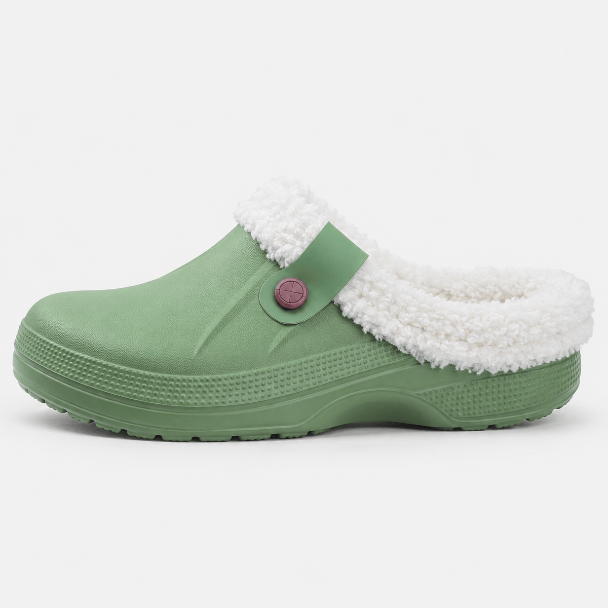 MyOrhtopedicFit Women's Fur Lined Waterproof Clogs for Indoor and Outdoor Use