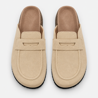 Orthopedic Shoes Faux Suede Cork Sole