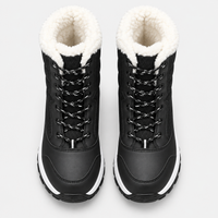 Women's Plush-Lined Wedge Platform Snow Boots