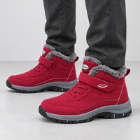 Unisex Waterproof Plush-Lined Winter Snow Ankle Boots