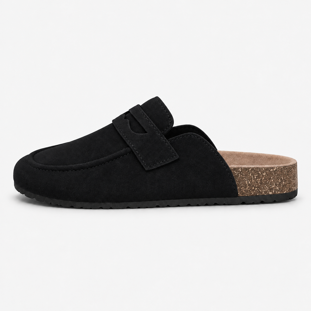 Orthopedic Shoes Faux Suede Cork Sole
